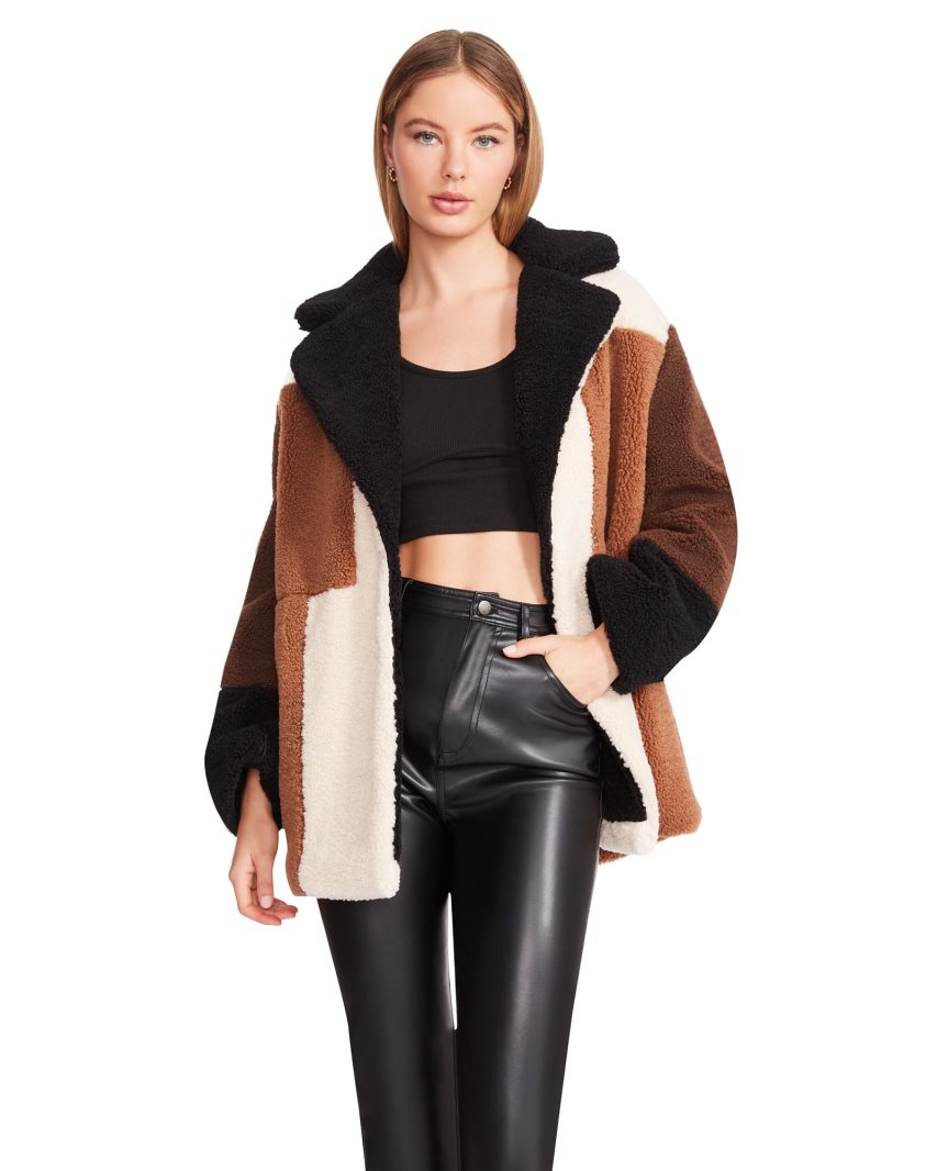 Brown Steve Madden Willow Women's Jackets | PH 472016UK